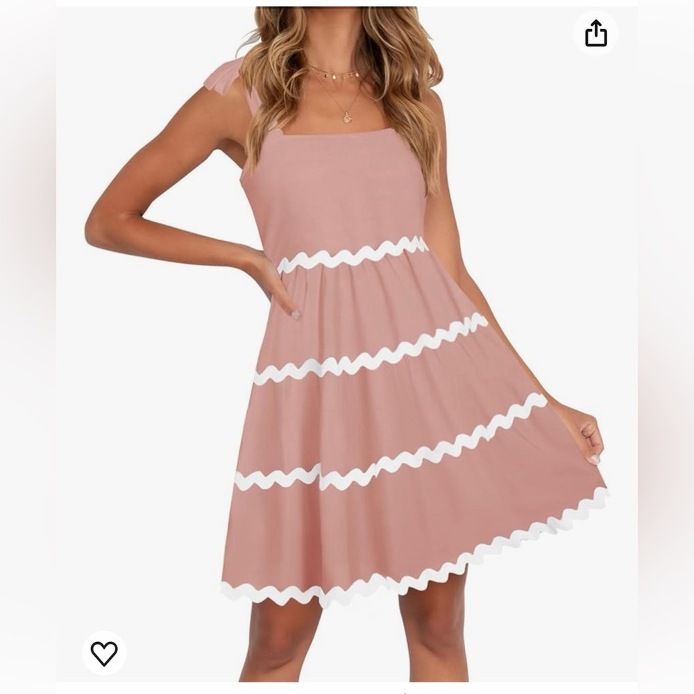🌸 ZESICA Women's 2024 Summer Swing Mini Dress🌸
